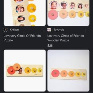 Lovevery circle of friends puzzle